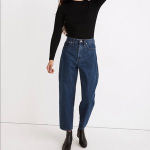 Madewell Balloon Jeans in Rinse